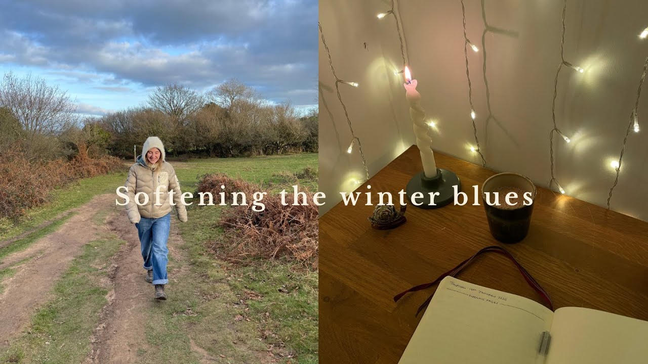Finding beauty in the everyday, softening the winter blues, and returning to rituals. 