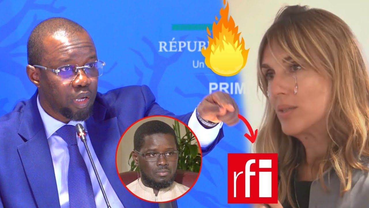 Sonko recadre sévèrement cette journaliste de RFI : « Ici, ce n’est pas le lieu pour… »