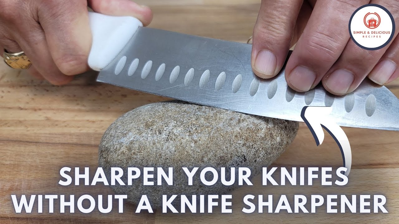 Sharpen your knifes without knife sharpener🔪🔪 | Simple and Delicious Recipes