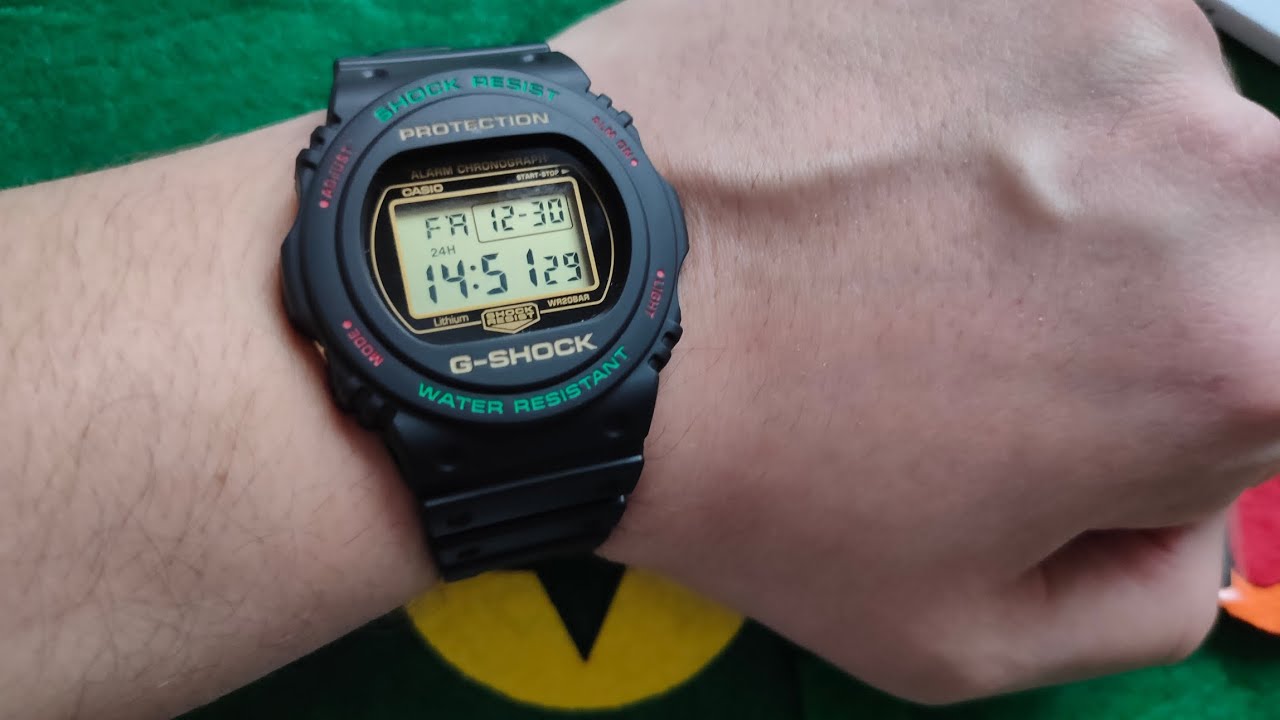 Ретро вариант в 2022 году! Casio G-Shock DW-5700-это Casio G-Shock 5600 только круглый! tactical