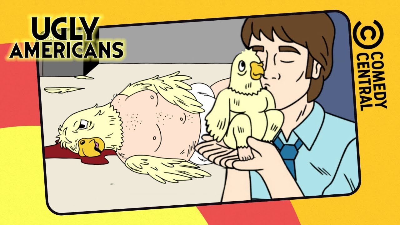 Las Peleas De Pitos De Los Hombres Pájaro | Ugly Americans | Comedy Central LA