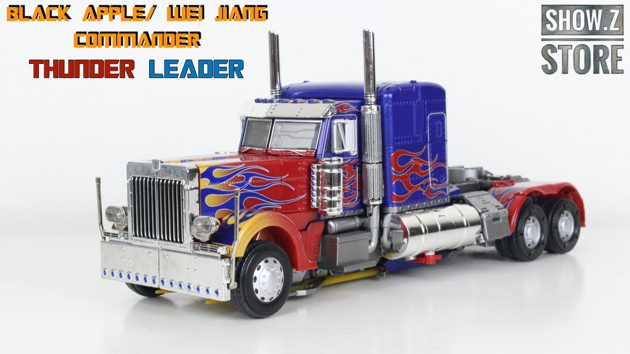 Обзор Black Apple Wei Jiang Commander THUNDER LEADER Optimus Prime