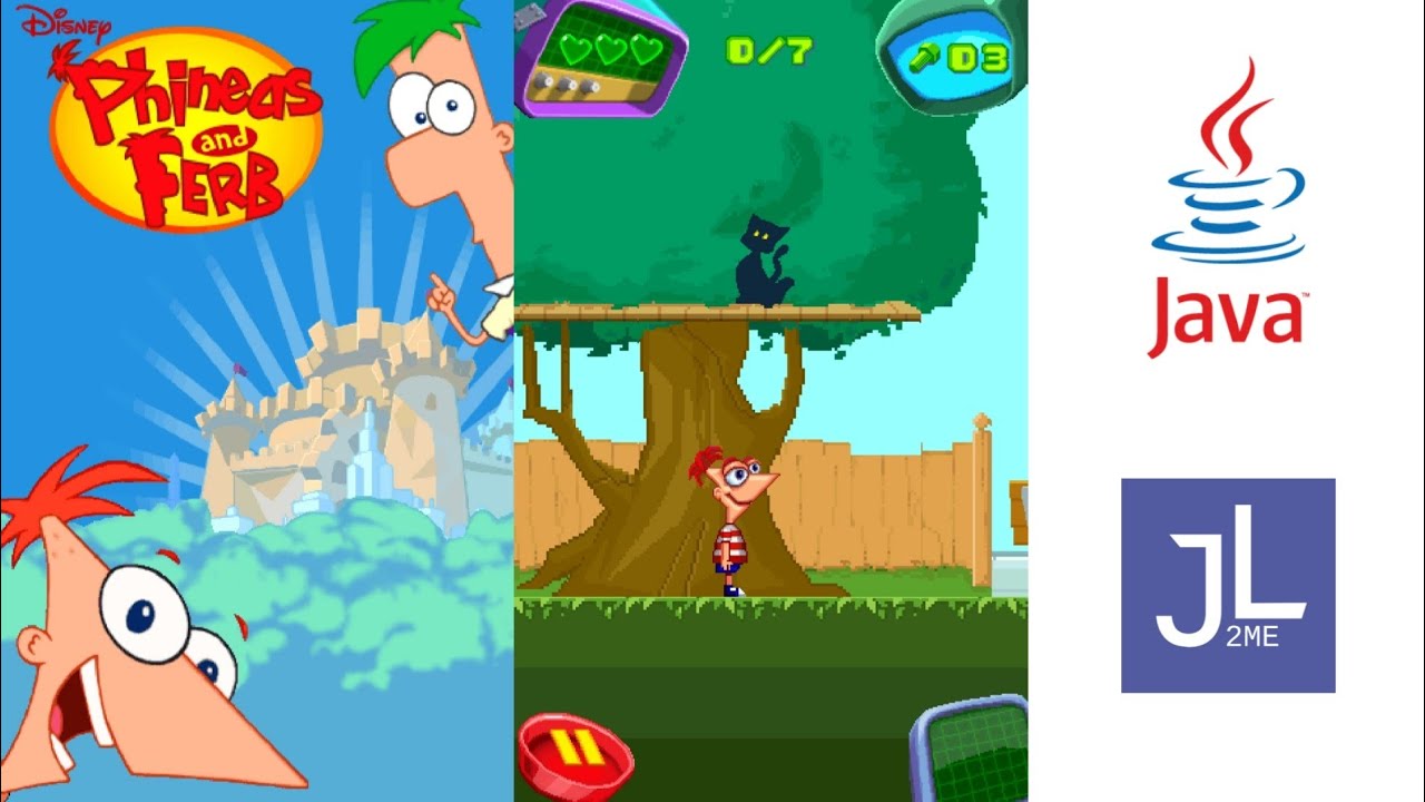 Phineas and Ferb: Robot King (JavaME) - Walkthrough [No Commentary/Longplay]