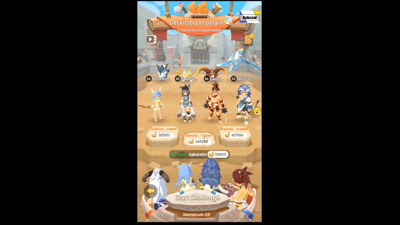 Arena (pvp) Ulala Idle Adventure Indonesai
