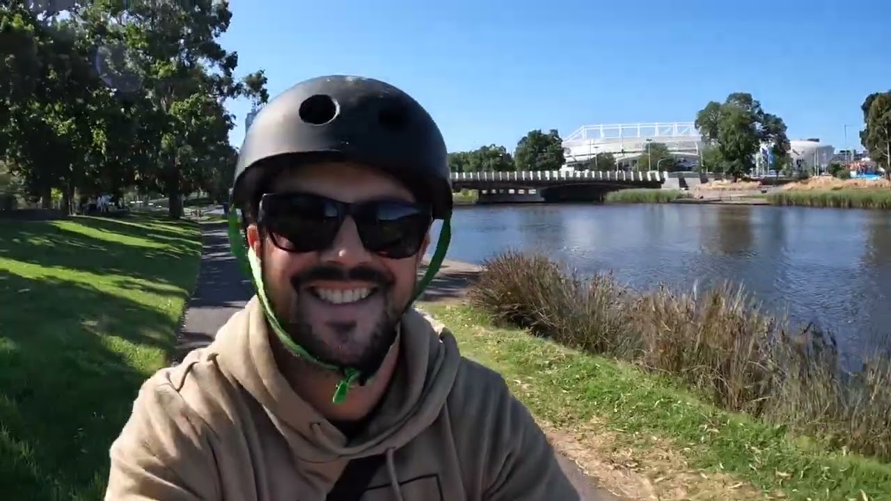 Passeio de bike por Melbourne - Austrália