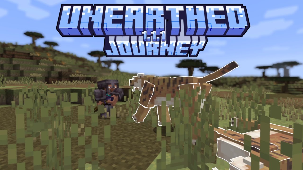 Prehistoric Beasts! | Unearthed Journey Minecraft Mod Showcase (1.20.1)