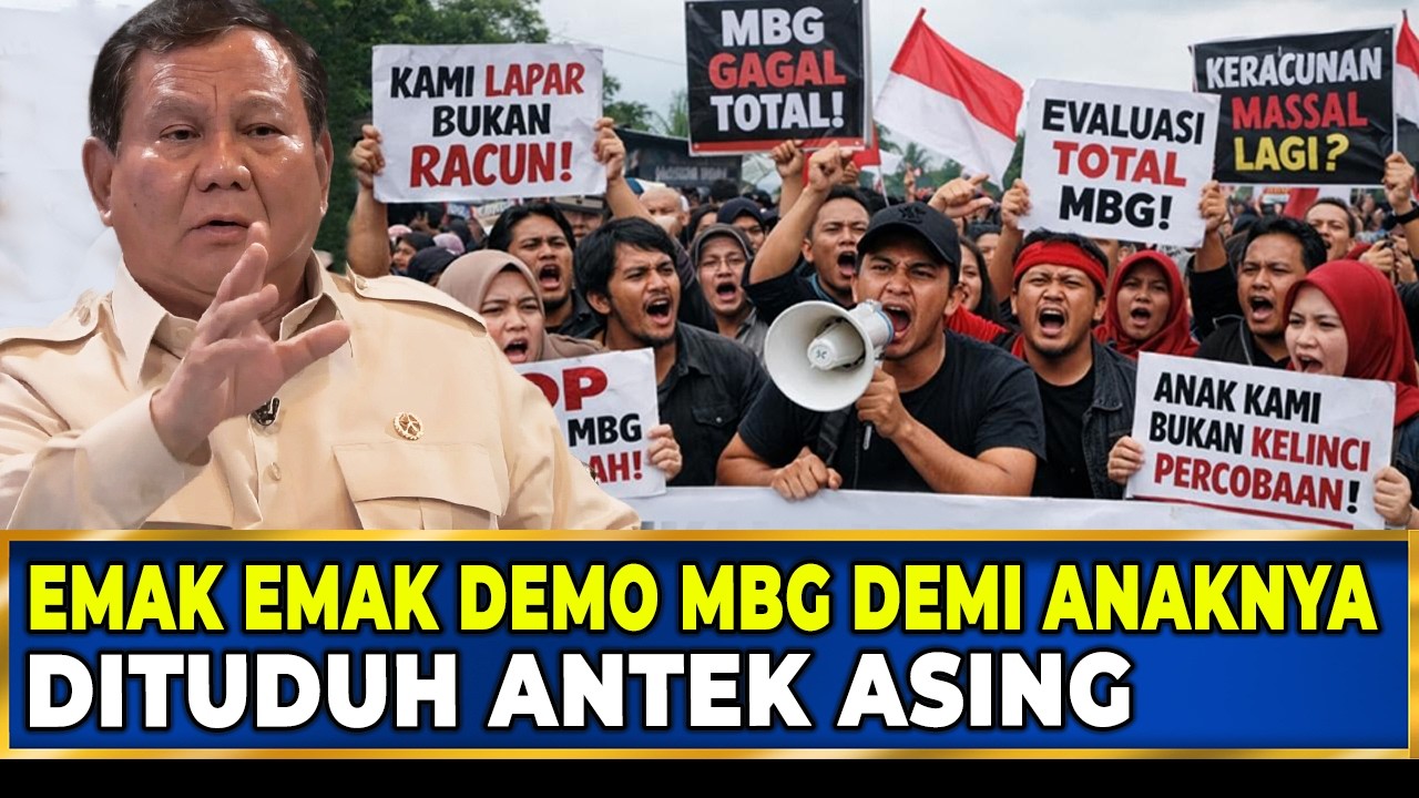 Korupsi Merajalela, Uang Rakyat DiBuang Ke tong Sampah, MBG harus Segera Di STOP