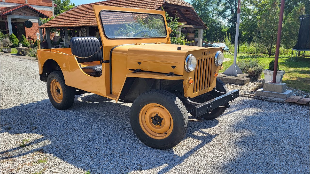 Jeep Mahindra CJ4 country roads drive