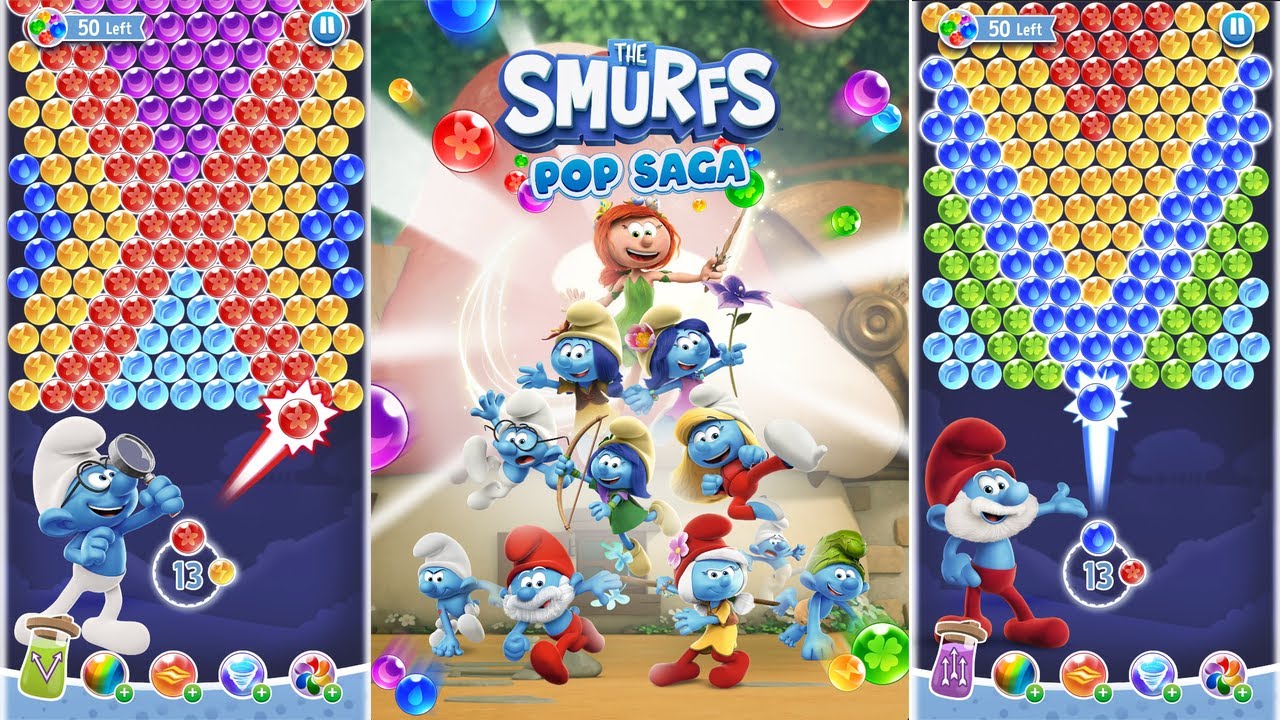 The Smurfs - Bubble Pop Saga