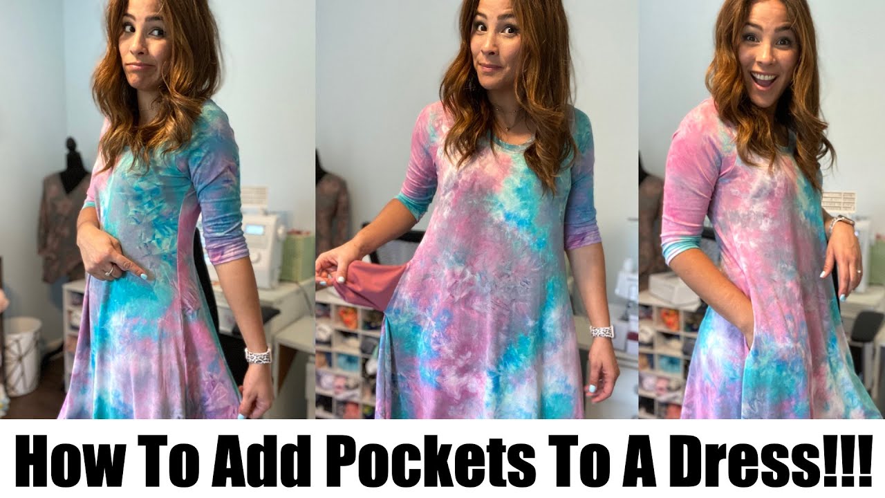EASY Guide On How To Add Pockets To A Dress With Side Seams!