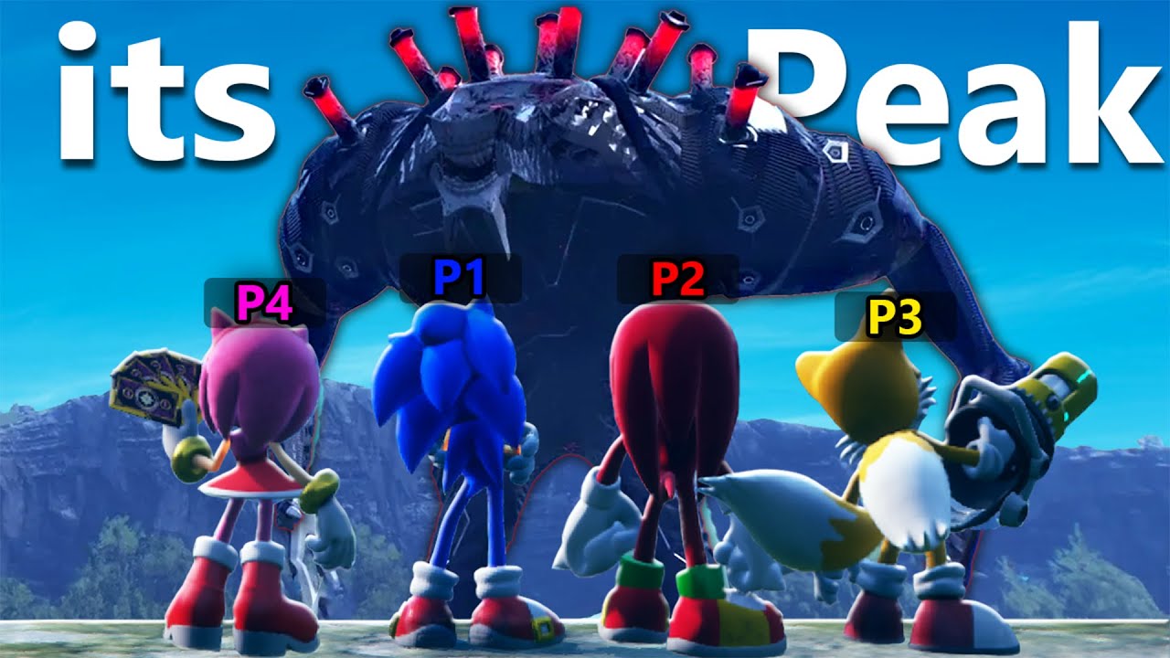 We tried MULTIPLAYER Sonic Frontiers and...