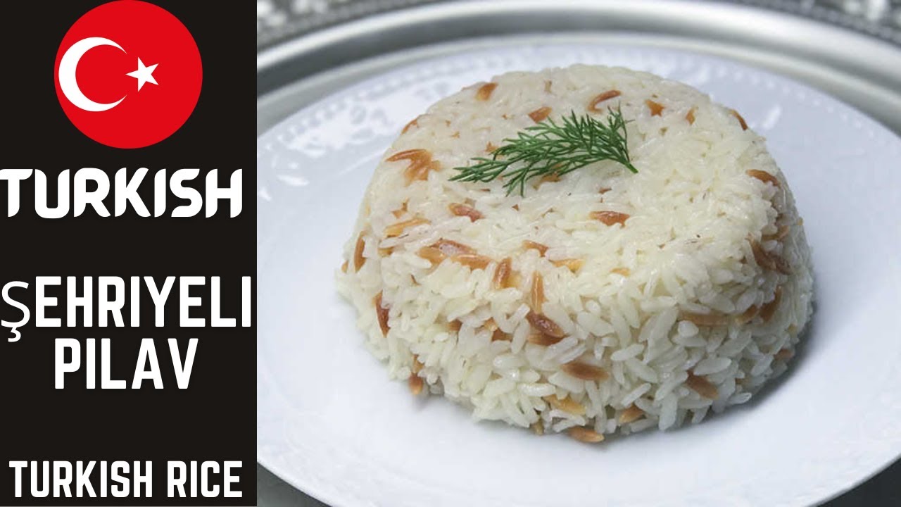 🇹🇷 Turkish rice pilaf with Orzo  