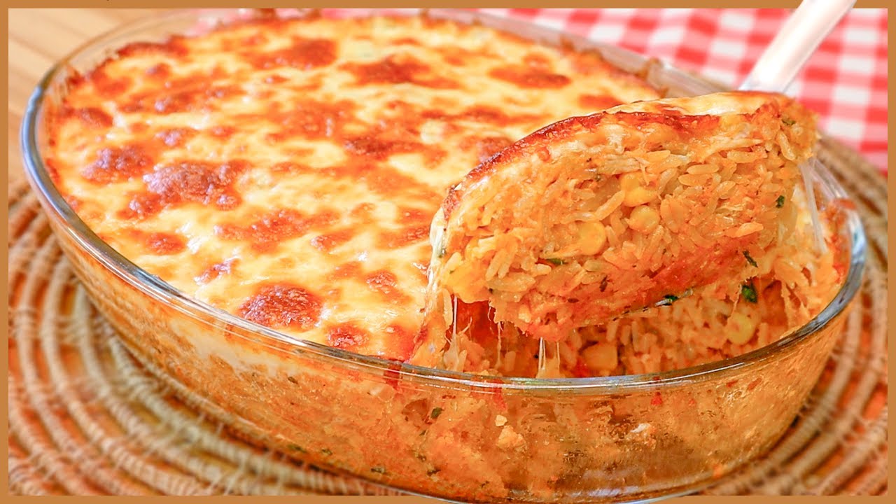 Não JOGUE FORA ARROZ VELHO!! Faça esse ARROZ DE FORNO COMPLETÃO I SIMPLES E FÁCIL