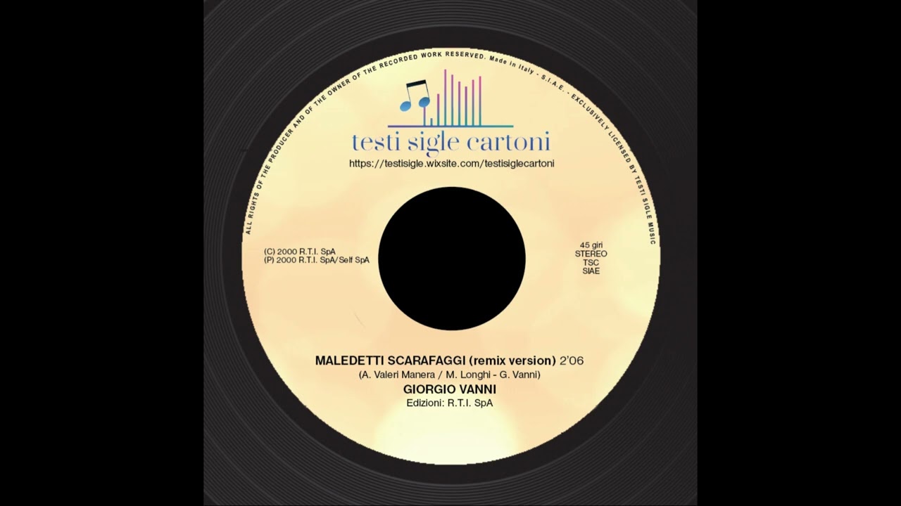 Maledetti scarafaggi (remix version) (Giorgio Vanni)