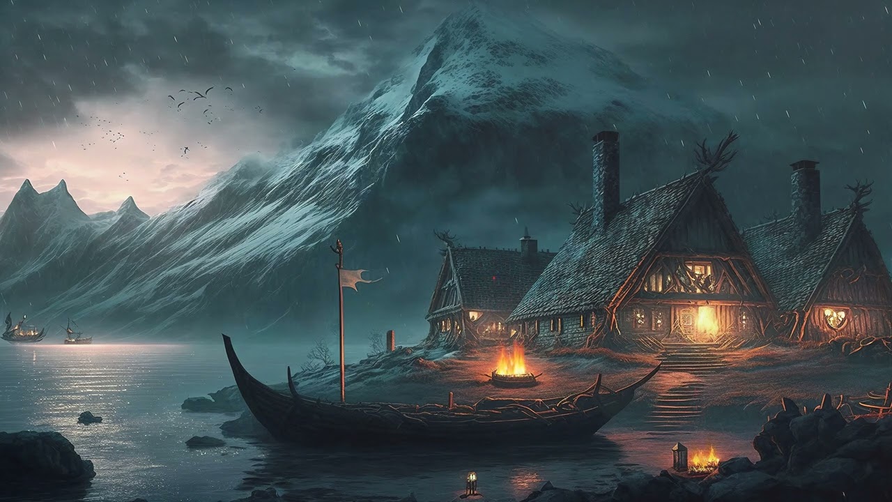 The Skies of Midgard - Dark Viking Music [Wavelet Audio - GROTH] Demo Song