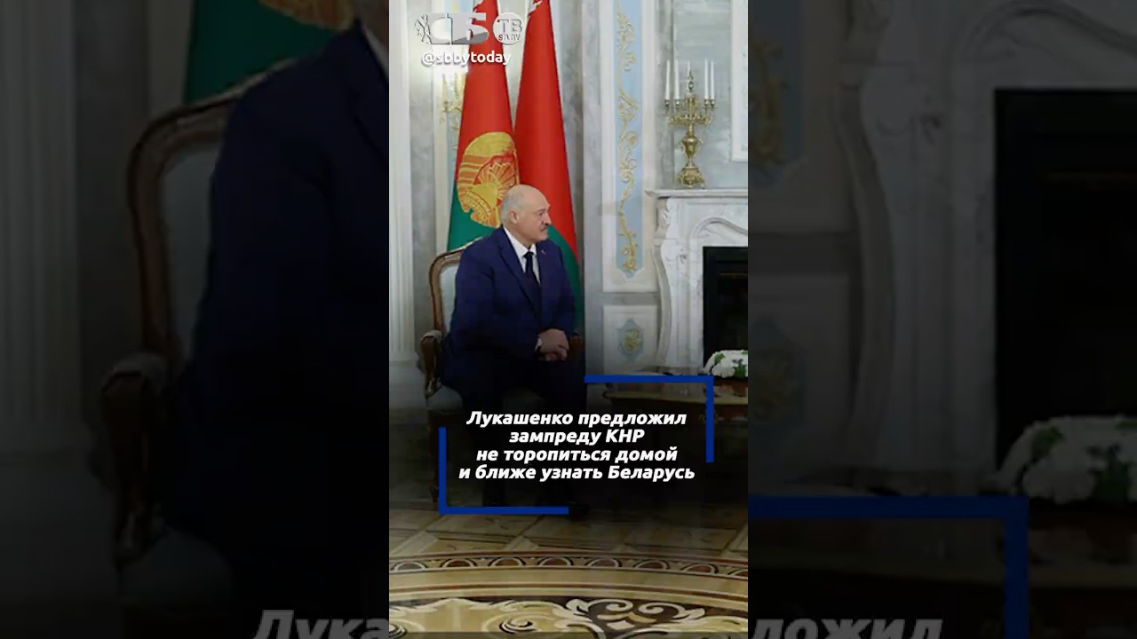 В Китае все нормально, а вы осмотритесь. О чем Лукашенко говорил с заместителем Си Цзиньпина