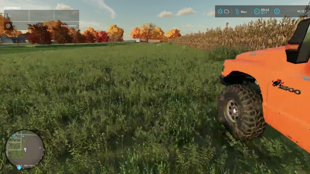 Farming Simulator 2022 Simple Midwest LP ep 11 Harvesting corn, plowing and fertilizing.