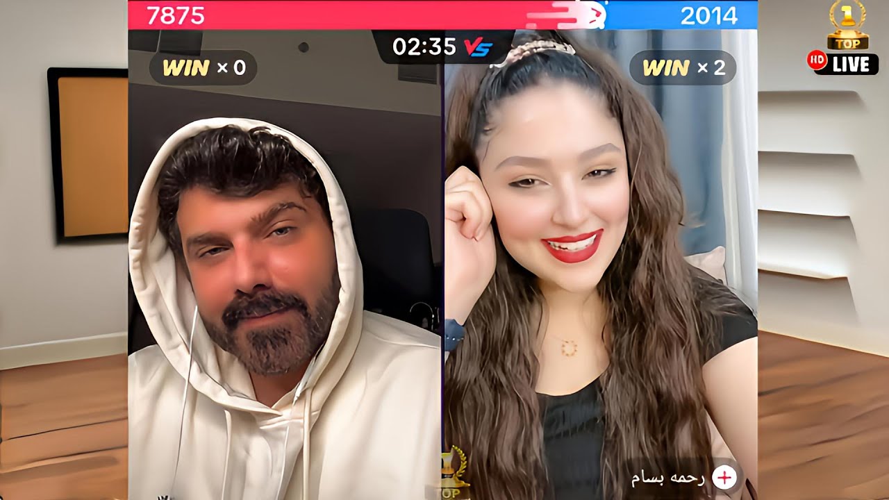 ضحك مع عمار الكوفي ورحمة بسام 😂😂2023/6/17