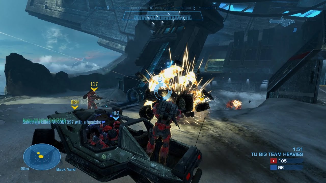 Halo Reach Multiplayer Gameplay