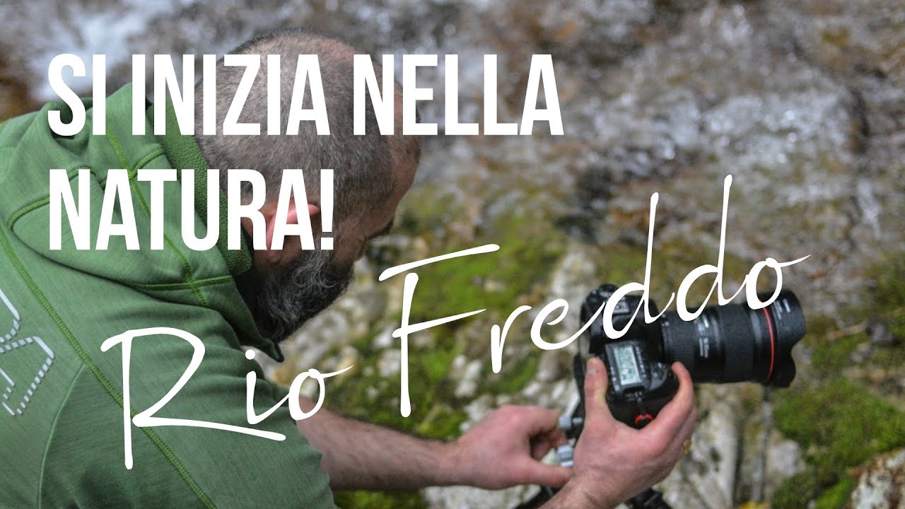 Si inizia sempre da RIO FREDDO 📸🥾😎