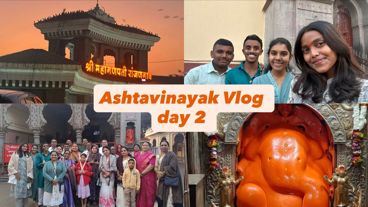 Ashtavinayak Vlog | Day 2 | 29 December 2025 