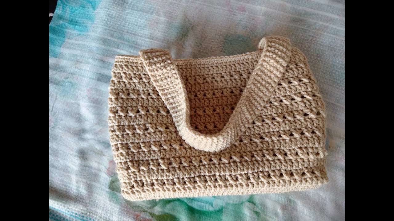 Easy Crochet Handbag Pattern | Trendy & Practical