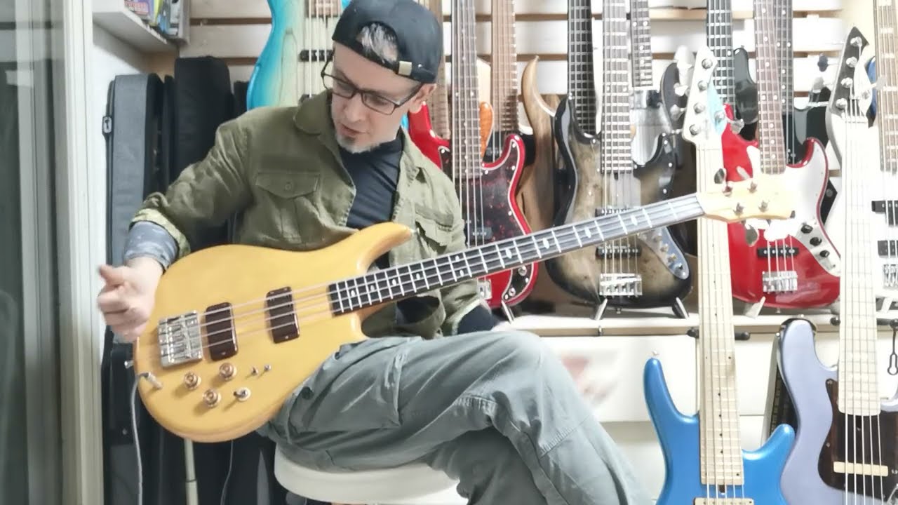 Vintage Japanese Basses: Greco GOB 900 1979. Preshipment SOUND CHECK / BASS DEMO