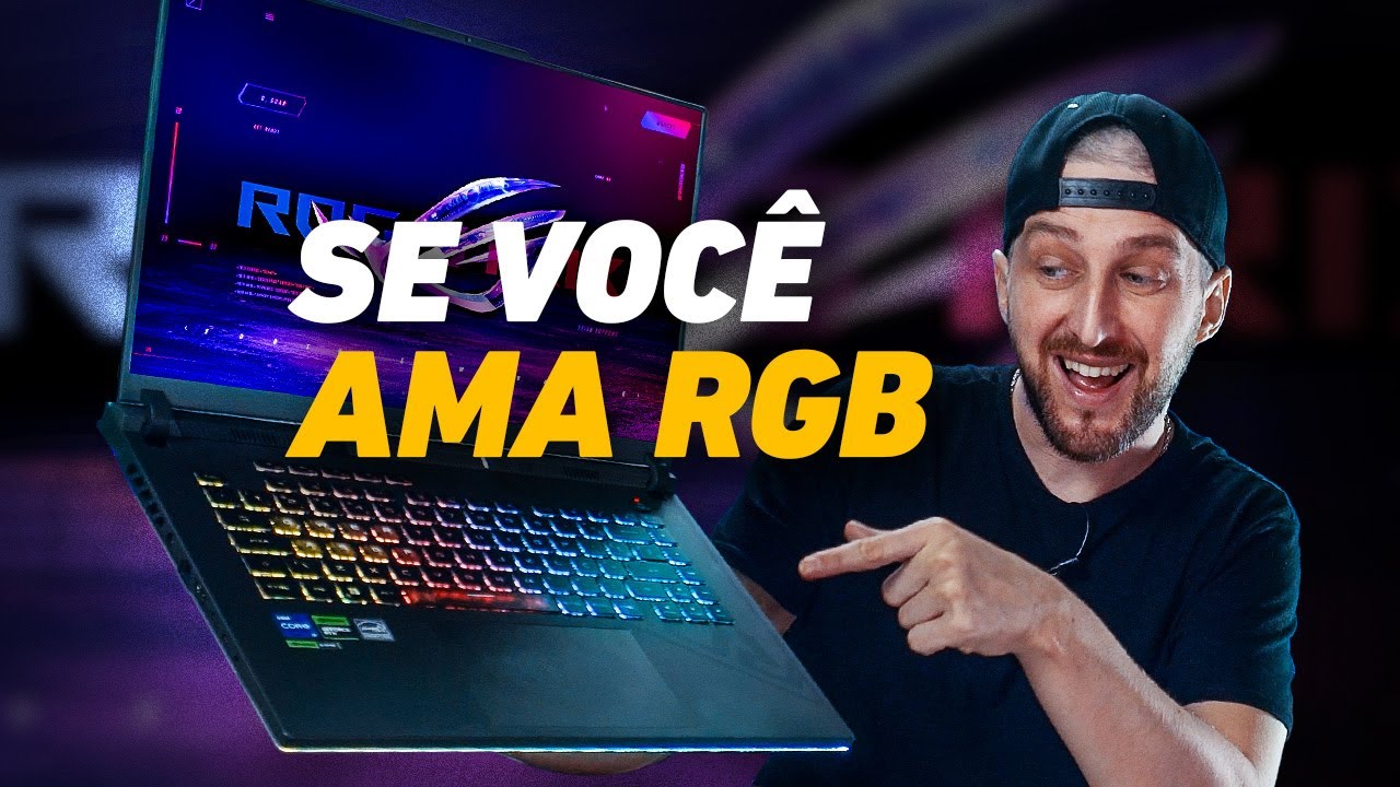 Notebook ASUS ROG Strix G16 vale a pena comprar? Análise CORE i7 série HX, RTX 4050 e 16 GB de RAM