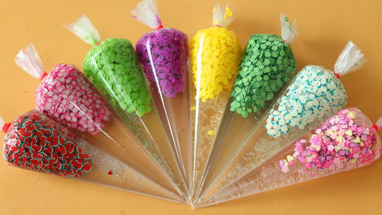Making Slime with Piping Bags! Most Satisfying Slime Video★ASMR★#ASMR #PipingBags