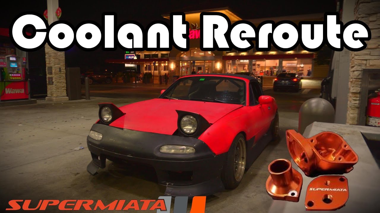 Miata Coolant Reroute (Supermiata Qmax)