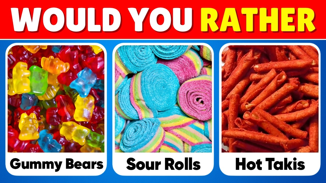 Would You Rather SPICY 🌶️ SOUR 🍋 or SWEET 🍭 | Ultimate Food Challenge!
