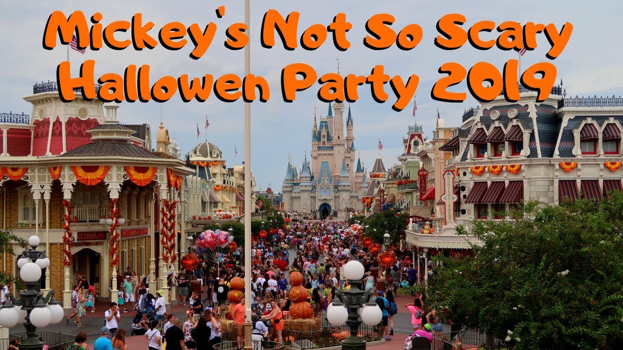Mickey's Not So Scary Halloween Party 2019 Opening Night!