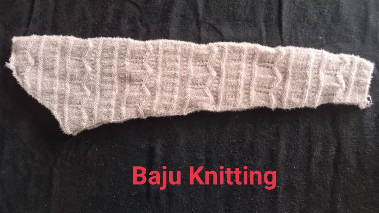 Baju Knitting for ladies cardigan or top|Baji ki bunai| बाजू की बुनाई|कोटी की बाजू की बुनाई|