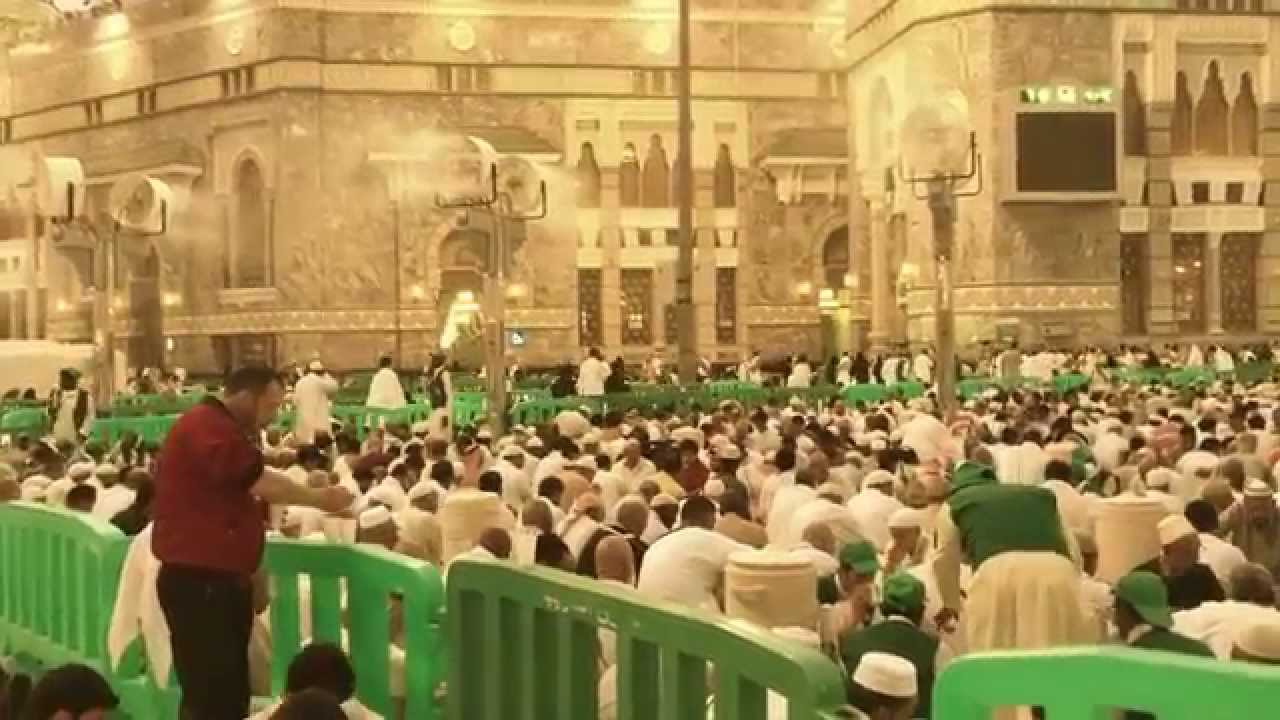 أذان صلاة المغرب بالحرم المكي بصوت الشيخ حمد الدغريري