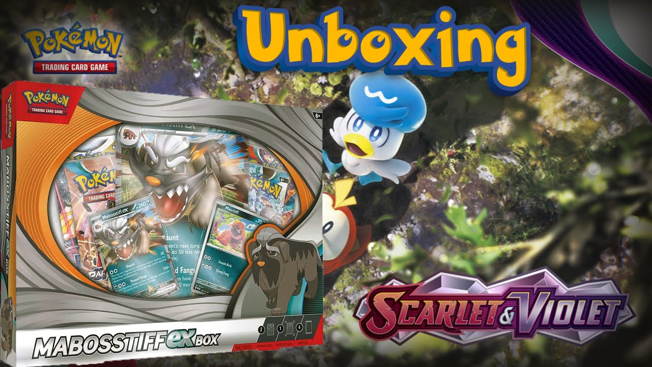 Pokemon TCG:  Mabosstiff Ex Box / Puro vicio de cartitas