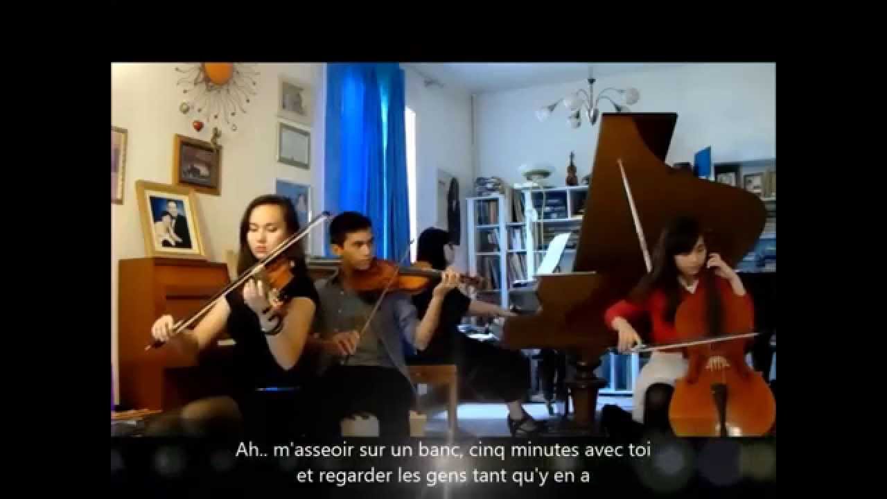 Mistral gagnant - Instrumental avec paroles