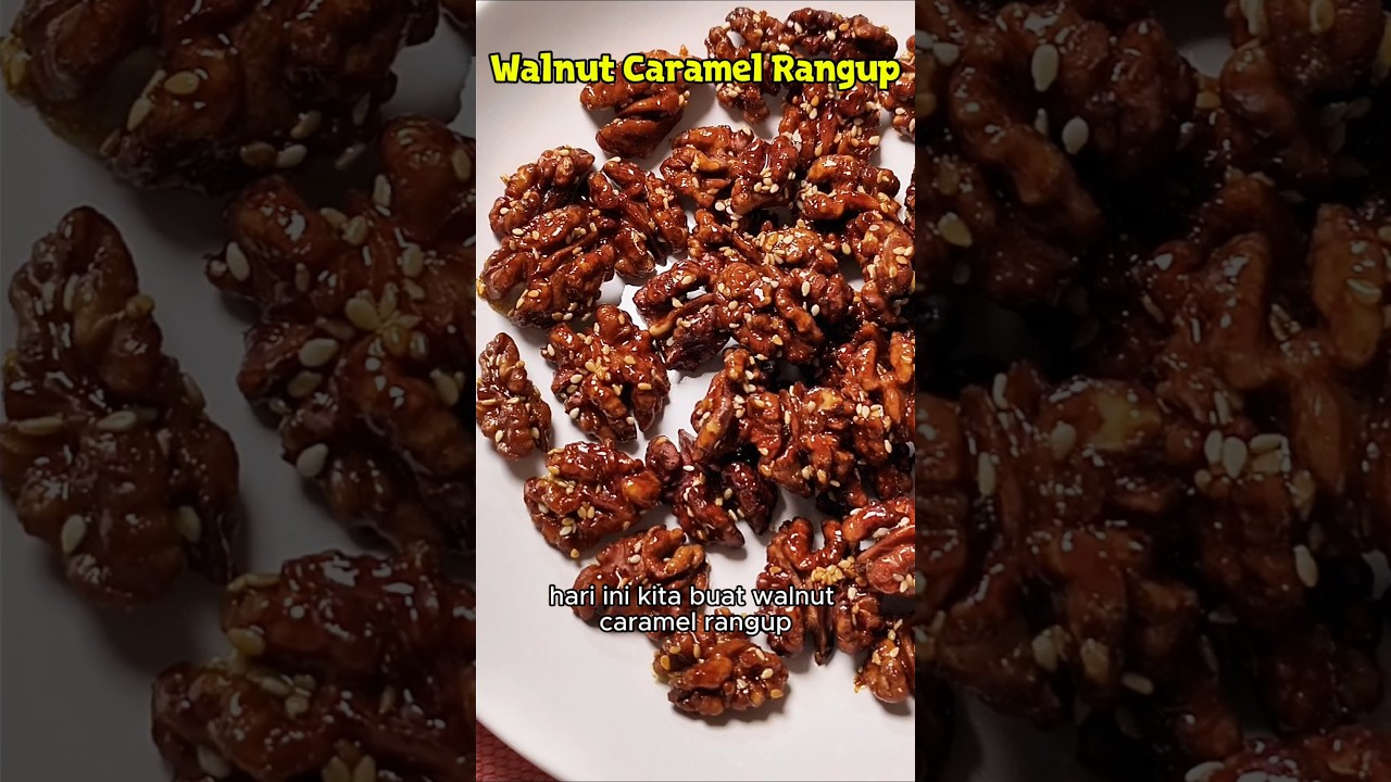 Walnut Caramel Rangup #walnut #caramel #rangup #makananviral #masakanrumahan #resepmudah