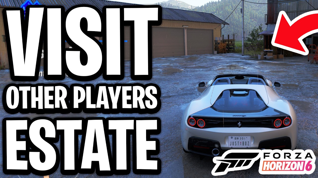 How to Visit Other Player's Estate In Forza Horizon 6 - Full Guide