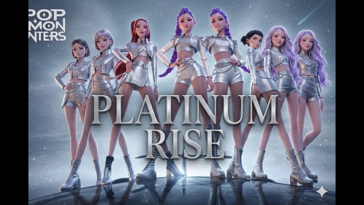 Платиновый взлёт | Новая слитая песня | K-Pop Охотники на демонов 2 #кпоп #kpopdemonhunters #rumi...