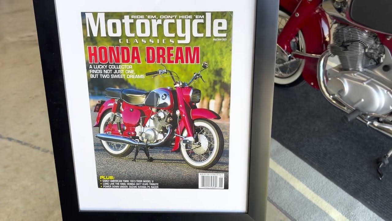 1960 Honda Dream 305
