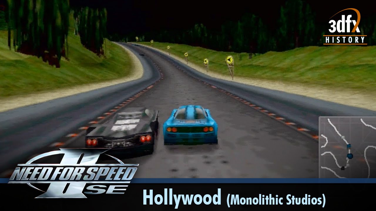 3dfx Voodoo 1 - Need For Speed 2 SE - Hollywood - Monolithic Studios [Gameplay]