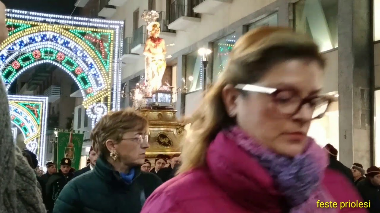 Festa San Sebastiano 26/01/2020 Siracusa