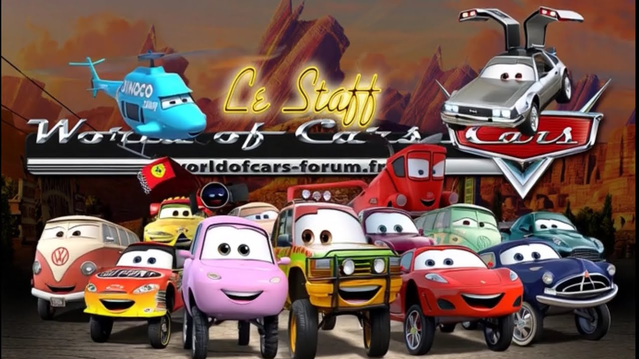 Pixarized Cars - World Of Cars French Community - AnImated