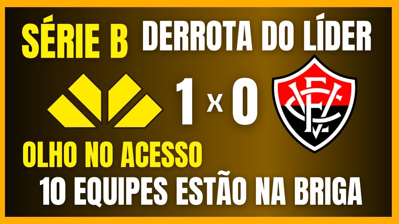S&Eacute;RIE B | CRICI&Uacute;MA vence o l&iacute;der e embola briga pelo ACESSO