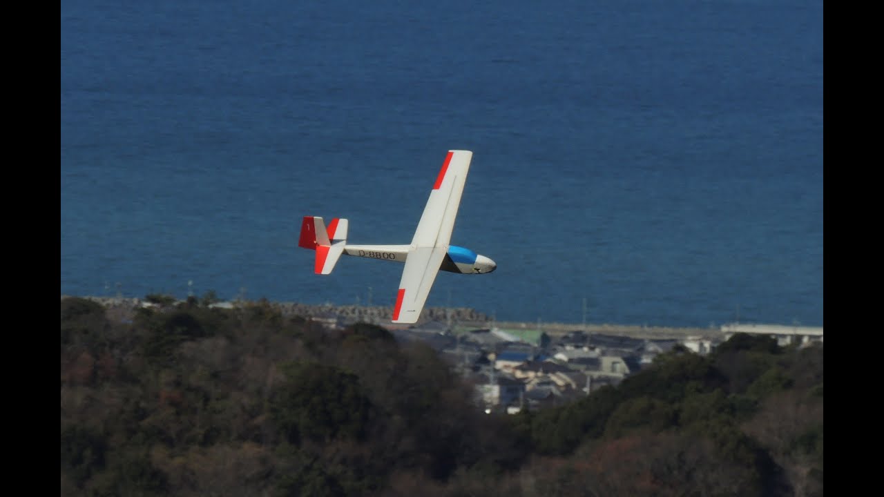 2025.1.12 厳寒の桃ノ木台でスロープソアリング