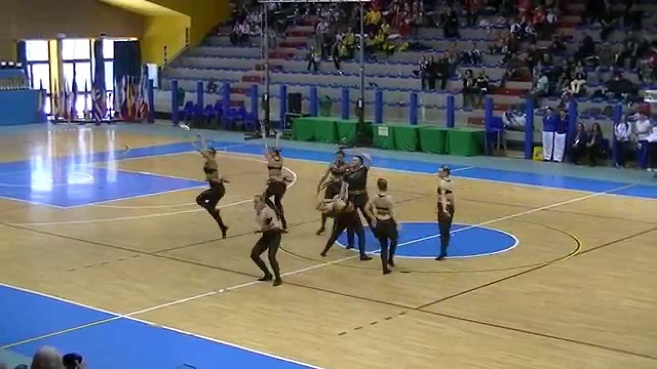WK Twirl 2015 Senior Dance team Amerika
