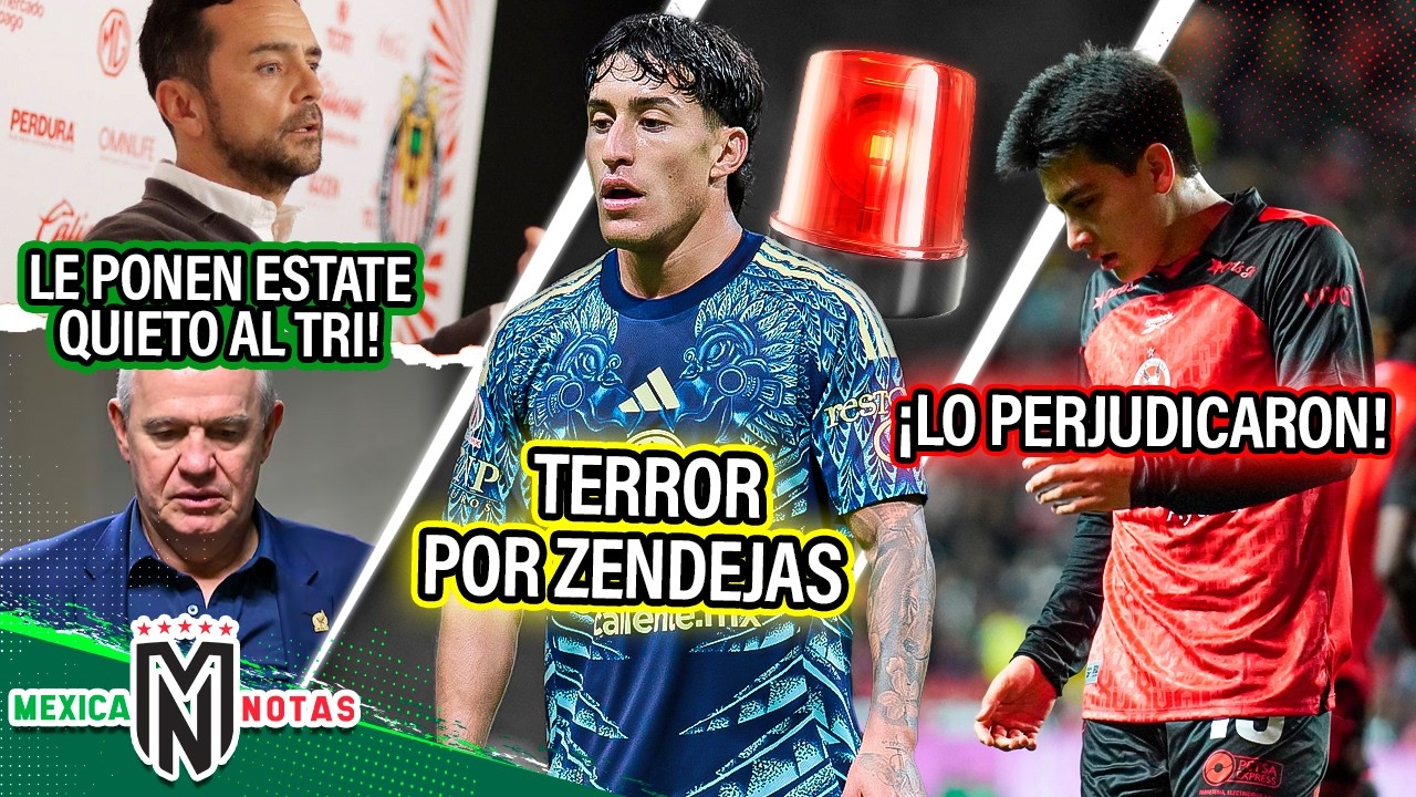 ¡Chivas le pone su estate quieto al Tri!| Terror en América por Zendejas| ¡Perjudicaron a Gil Mora⁩!