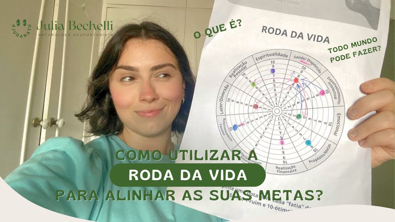 COMO utilizar a RODA DA VIDA para alinhar as SUAS METAS?