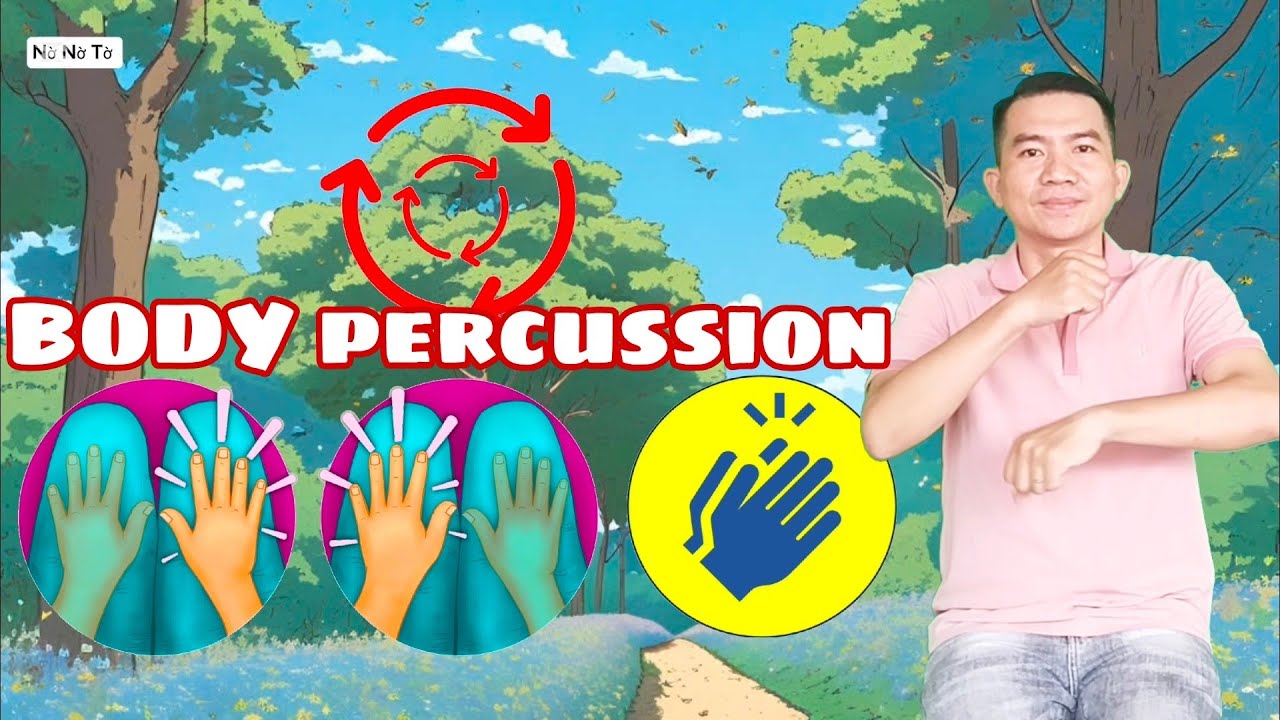 KHỞI ĐỘNG ÂM NHẠC | BODY PERCUSSION | BỘ GÕ CƠ THỂ | MELODY NO.5