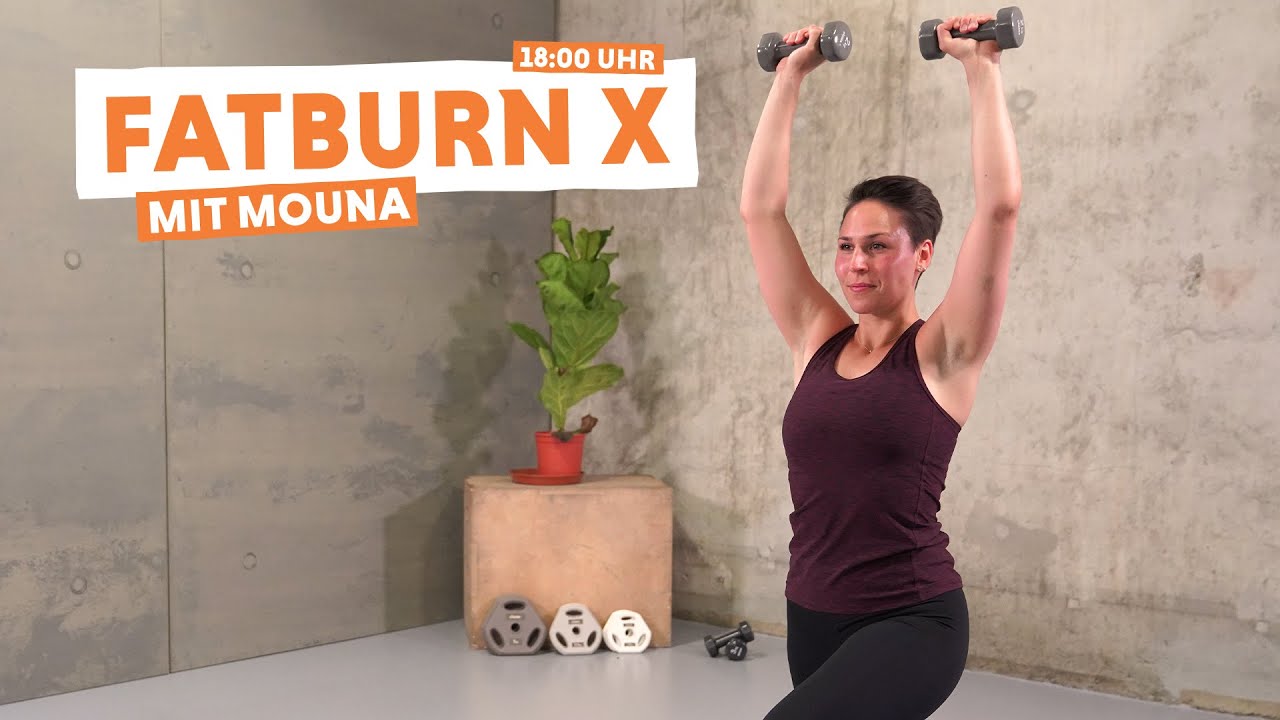 fatburn x mit Mouna | FitX-Kurse für zu Hause | classx at home